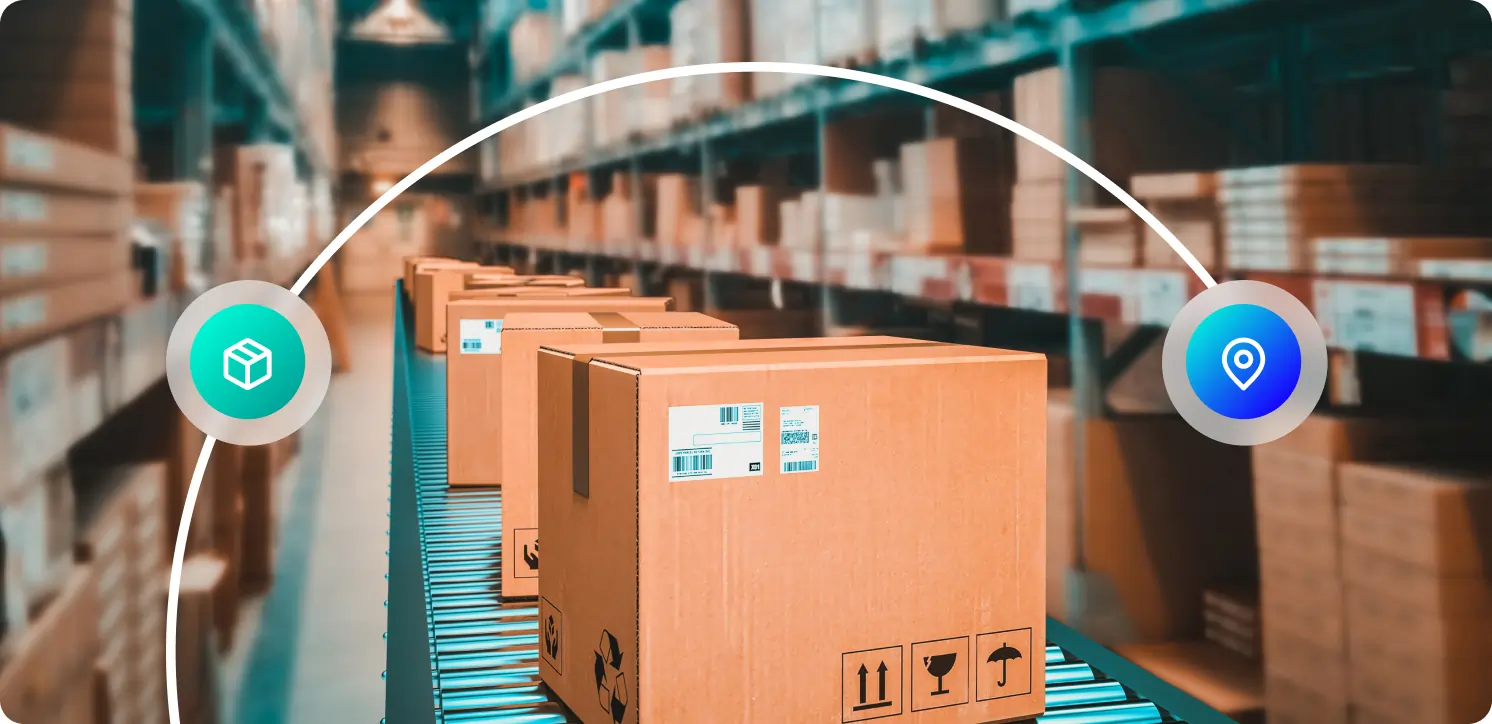 Labeling Warehouse Distribution graphic